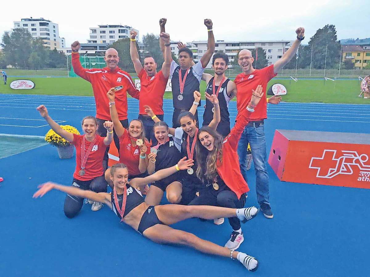 La_Leichtathletik_OlympischeU20W_4x400mU20 BTV Aarau auf Medaillenjagd | Der Landanzeiger