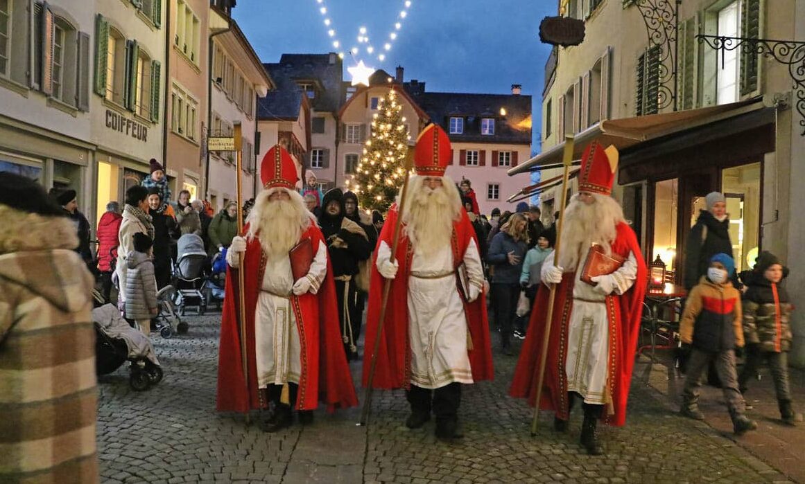IMG_8922 Die «Chläuse« ziehen durch Aarau | Der Landanzeiger